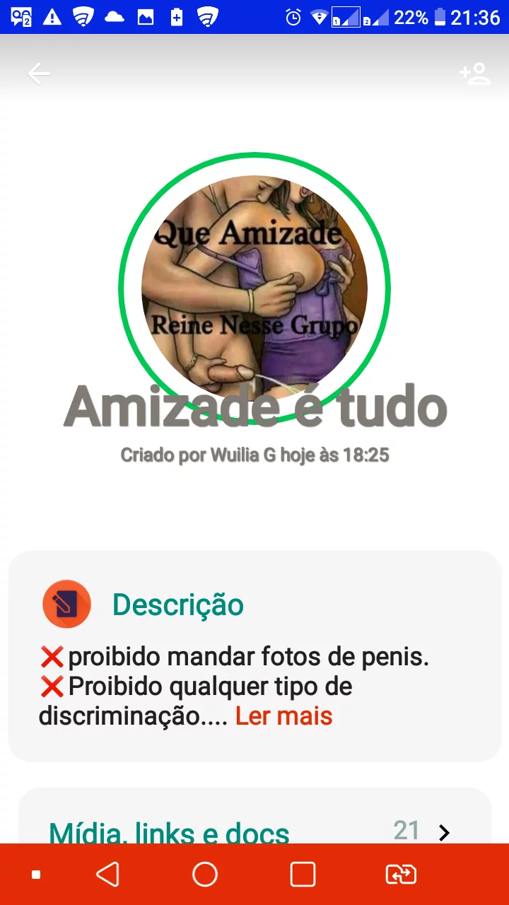Amizade é tudo - NSFW TELEGRAM PORN